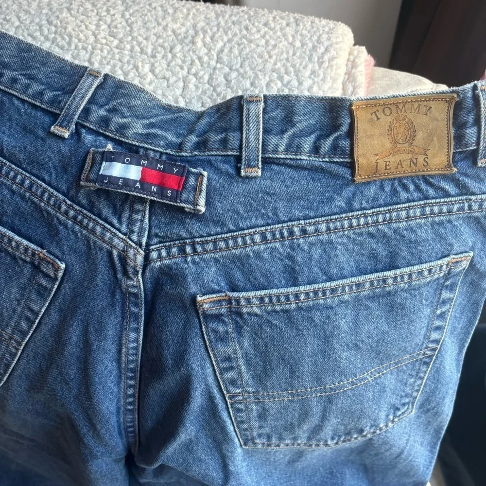 Vintage Tommy Hilfiger Crest Jeans Men’s 34x30 Made in USA Classic Straight Leg